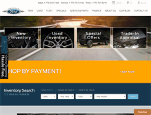 Tablet Screenshot of loganvilleford.com